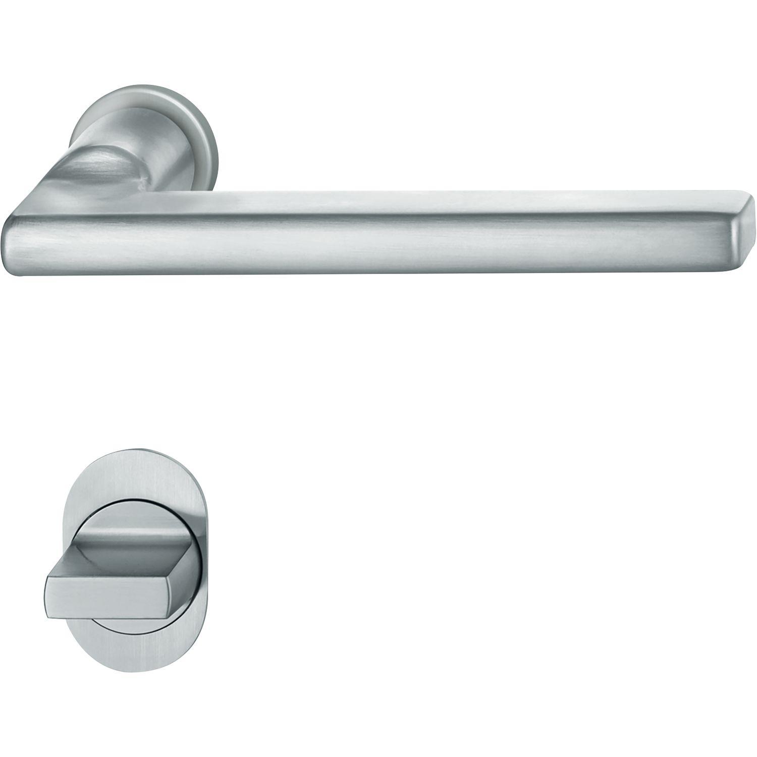FSB Drückergarnitur 10 1035 flächenbündig WC, 38 - 44, Edelstahl