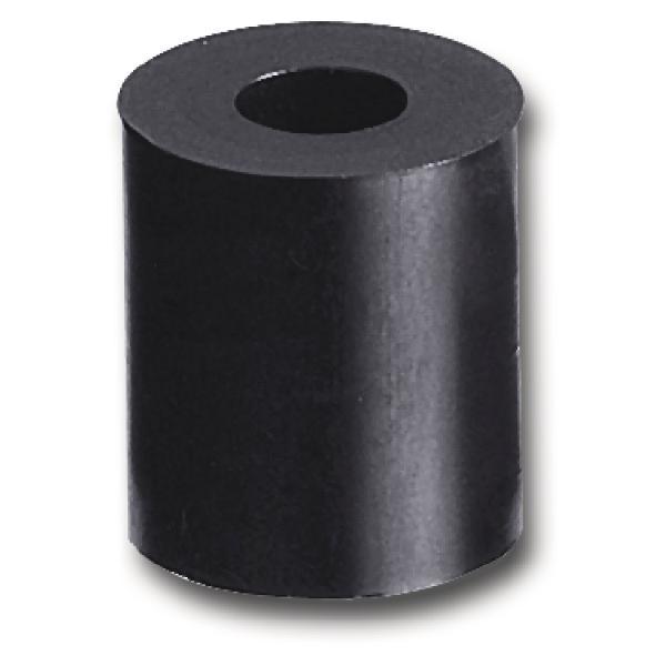 ninka Abstandhalter, ø 20 mm, Bohr ø 10 mm, Länge 20 mm, Hart-PVC schwarz