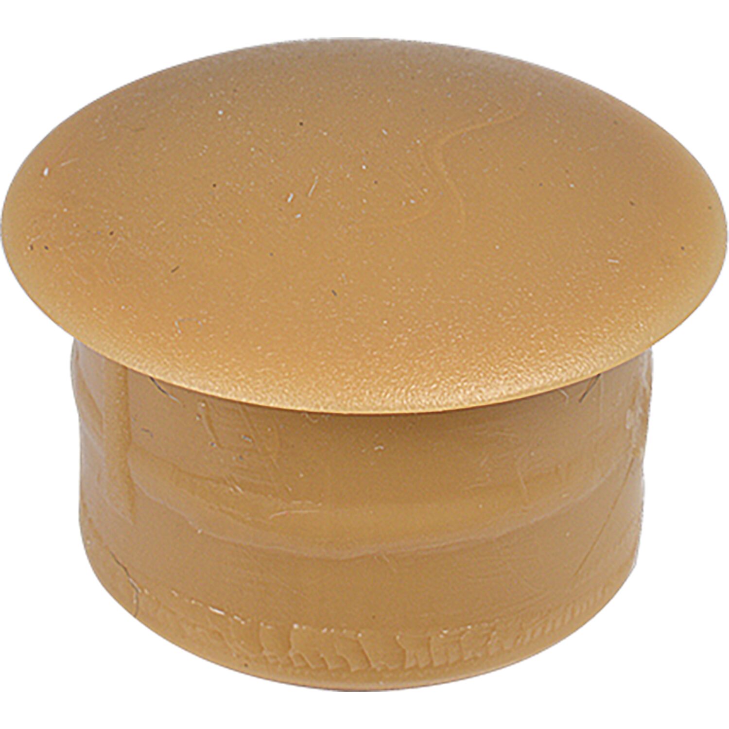 ninka Abdeckkappe für Blindlöcher, Außen-ø 10, Schaft-ø 7, Kunststoff Buche natur