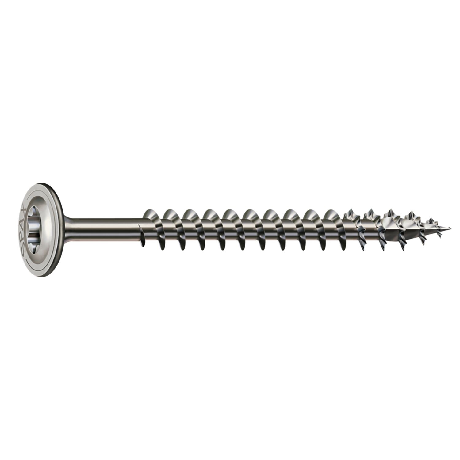 Spax Holzbauschraube Tellerkopf 6.0x80 VG Torx 30 Edelstahl A2 mit Bewertung (100Stk)
