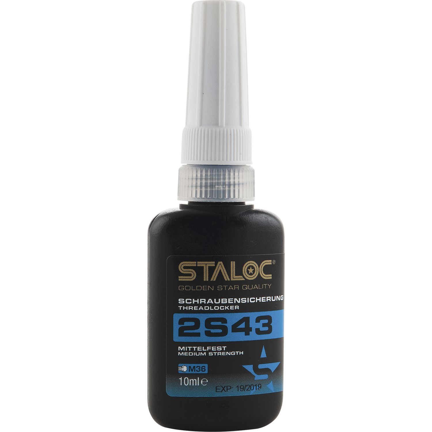 STALOC 2S43 mittelfeste Schraubensicherung 10ml