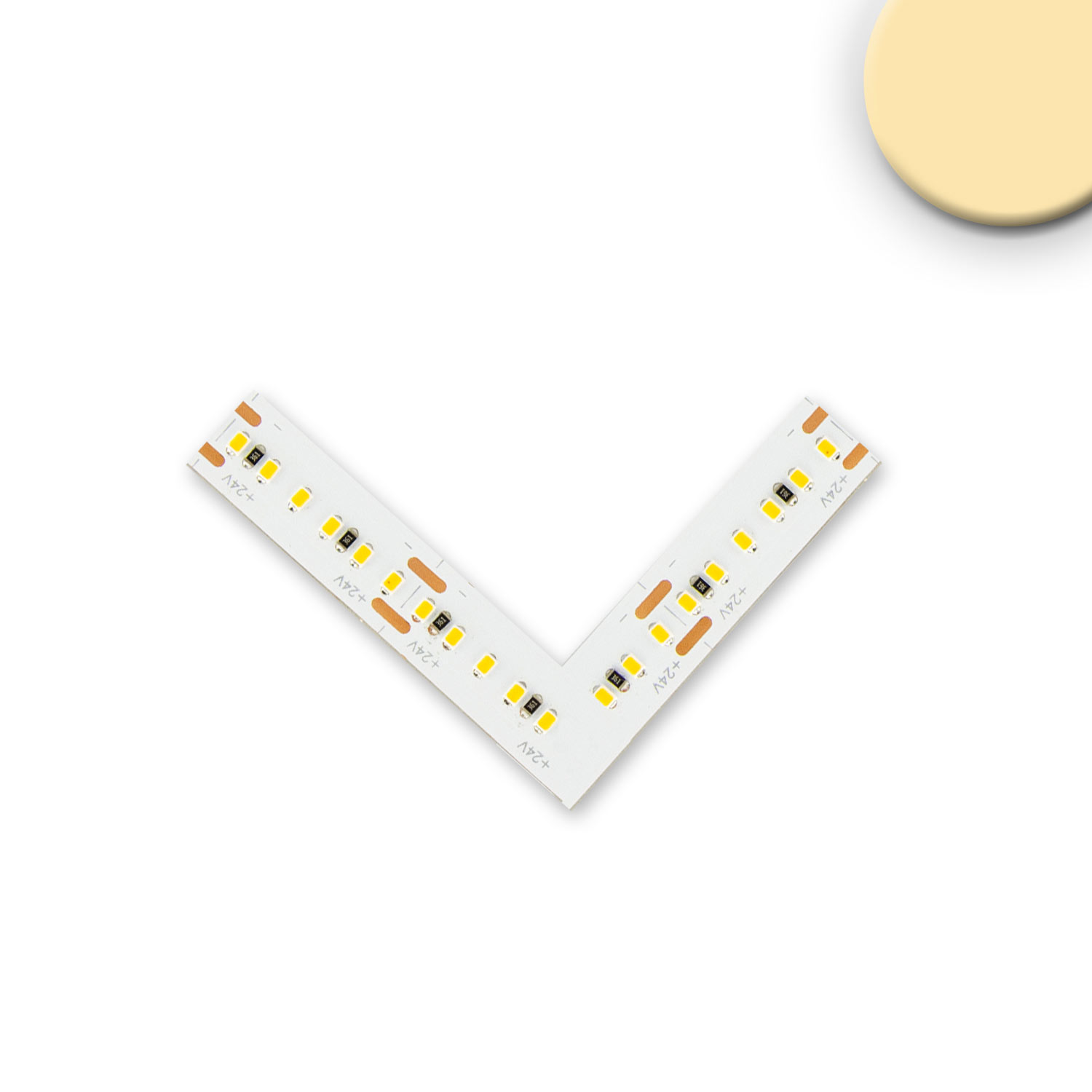ISOLED Eckverbindung leuchtend 0,5W für CRI927 Linear10 Flexband 24V DC 10W IP20 ISOLED Eckverbindung leuchtend 0,5W für CRI927 Linear10 Flexband 24V DC 10W IP20