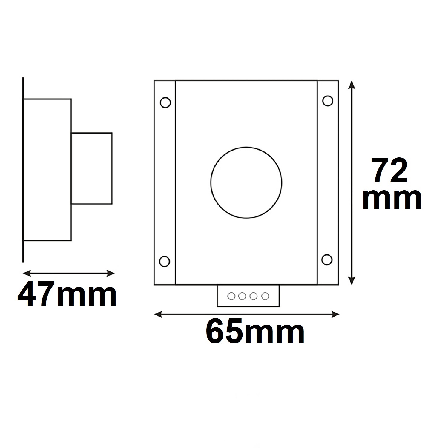 ISOLED LED PWM-Dimmer 1 Kanal 12-24V DC 8A