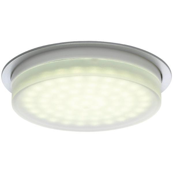 Elektra Einbauleuchte Micro Lynx B 230 V 6 Watt ø 85mm alufarbig