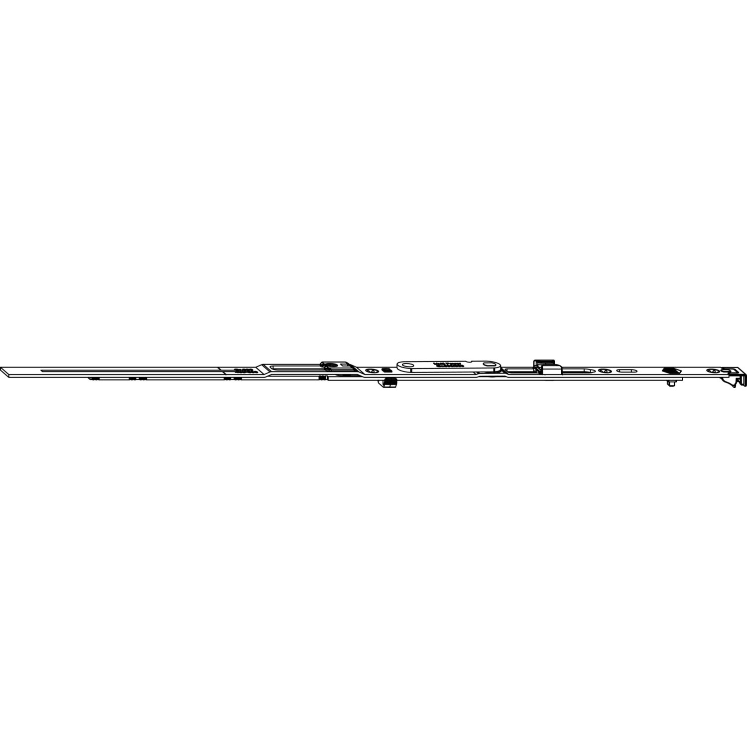 Maco #217347 MACO MM Scherenstulp POWER Gr. 800 FFB 601-800 mm silber (217347)