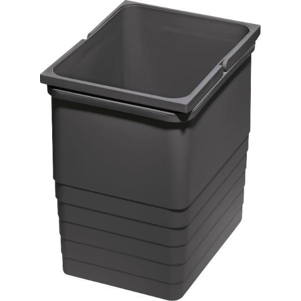 ninka Abfallbehälter 17 Liter Dunkelgrau
