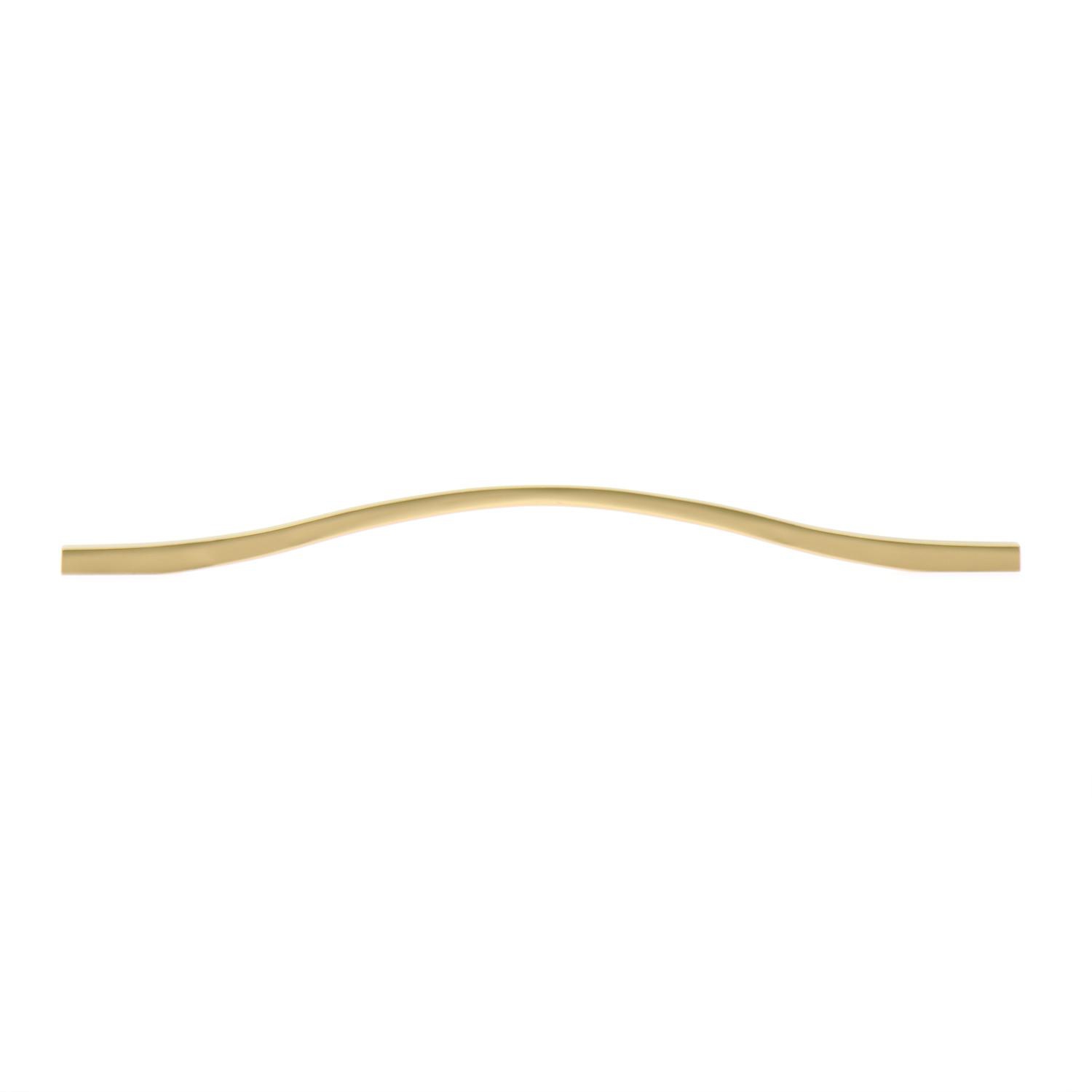 ESTAMP Möbelgriff Fluid Lochabstand 288/320mm Breite 363mm zink gold matt lackiert