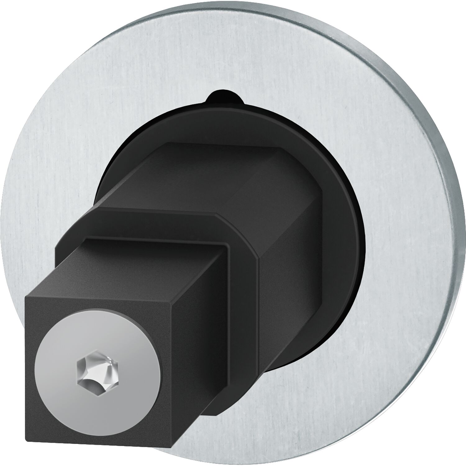 FSB Steckgriffrosette 15 1720 Mini Türstärke 49-58mm Edelstahl matt