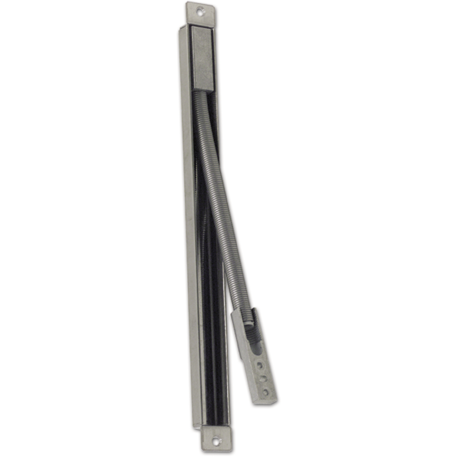 effeff Kabelübergang verdeckt 10312 für Kabel bis 7 mm, 330 x 24 x 17 mm, Edelstahl