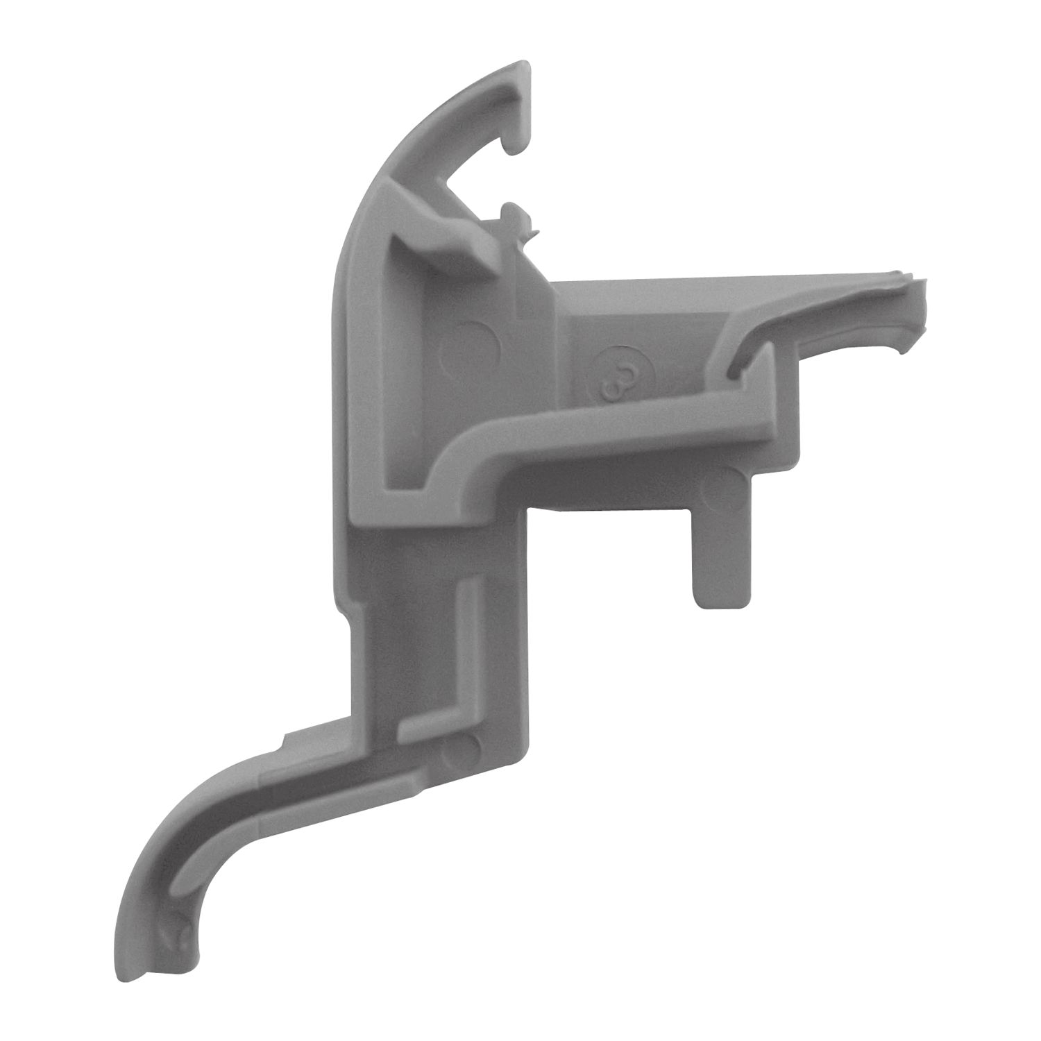 GUTMANN Endkappe 257/24 zu Drau 25/24F, 90°, EPDM grau, links