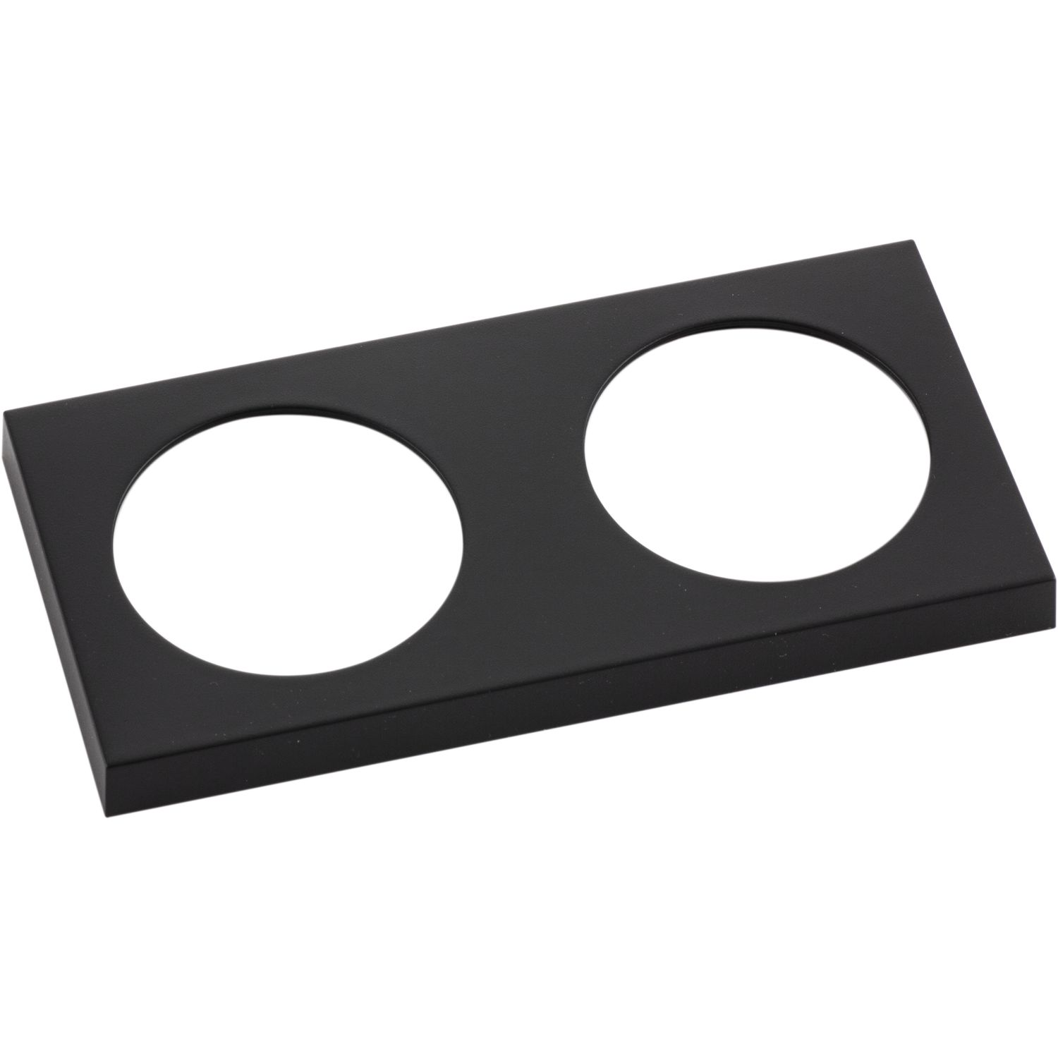 Berker Integro Pure Rahmen 2fach schwarz matt