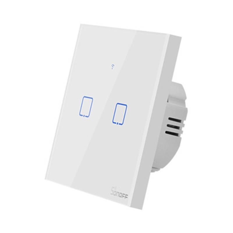 Sonoff WLAN-Wandschalter der SONOFF TX-Serie WiFi+RF433 T1 2fach