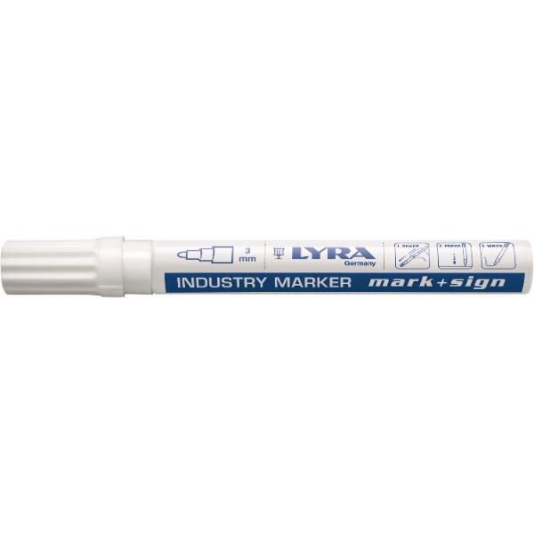 Lyra Lackmalstift 114 Strichbreite 3 mm weiß