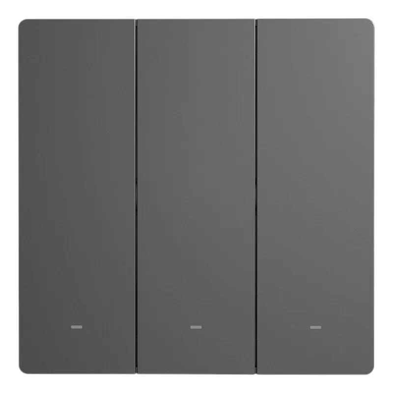 Sonoff SwitchMan Smart Wandschalter M5 86 Matter 3fach graphite