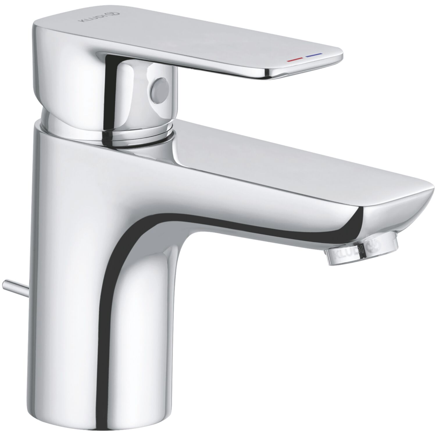 KLUDI Waschtischarmatur Pure&Style druckfest Chrom - 5 Jahre Garantie