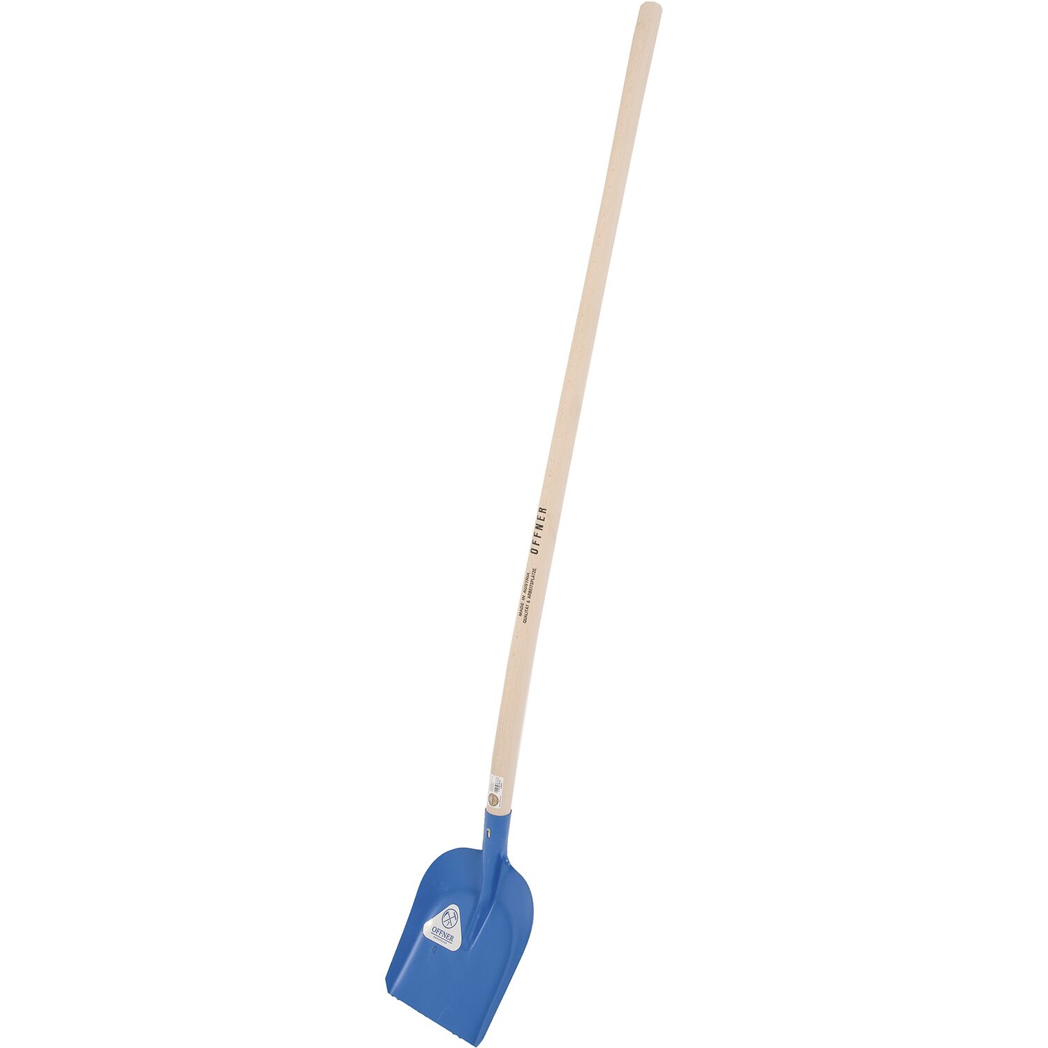 Offner Universalschaufel aus Stahlblech mit Stiel Größe 320 x 260 mm