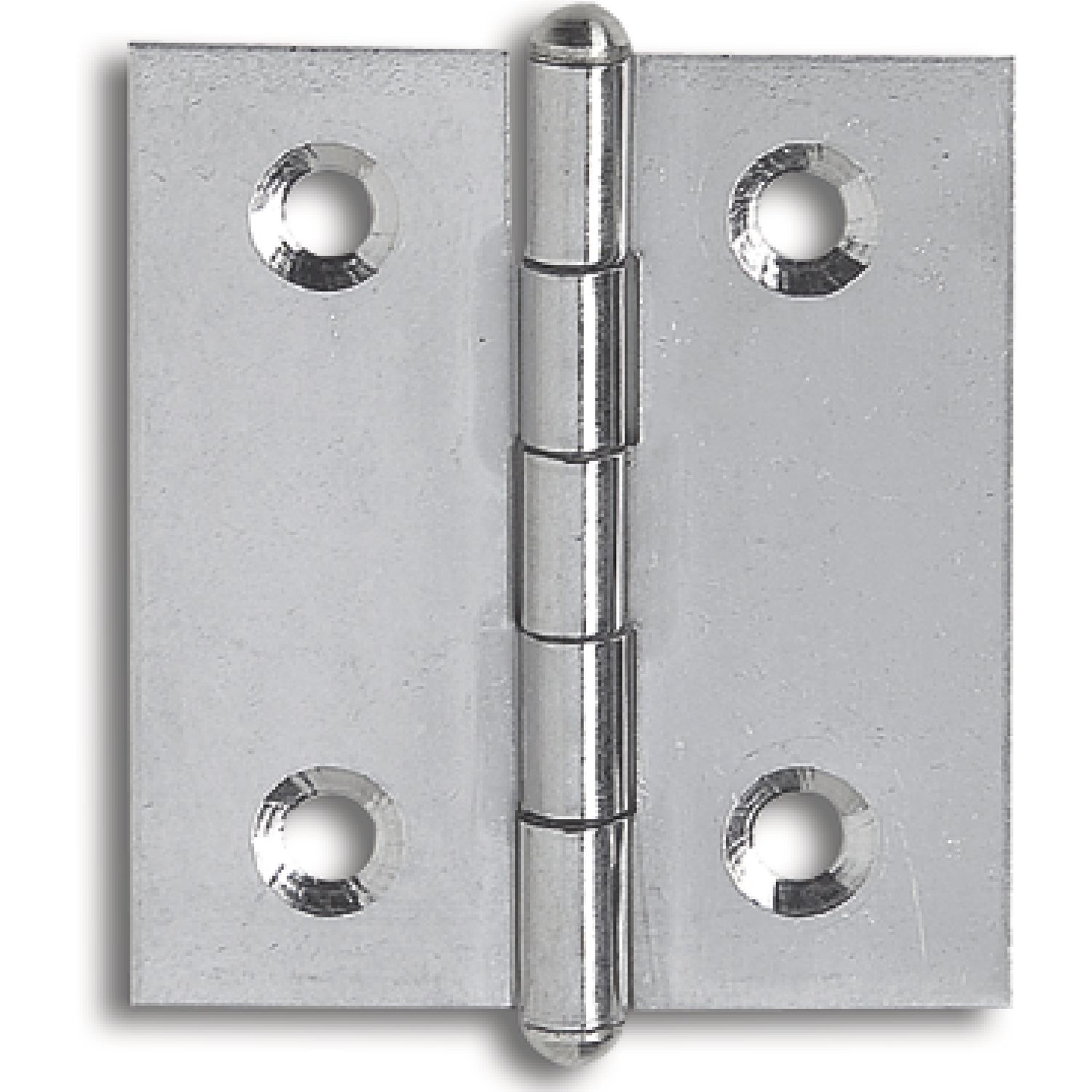 Knopfscharniere gerade 30X30 mm Stahl vernickelt