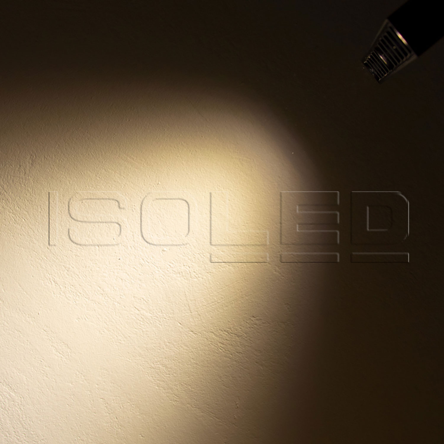 ISOLED 3-Phasen Raster-Schienen-Strahler 35W 45° weiß matt 3000K