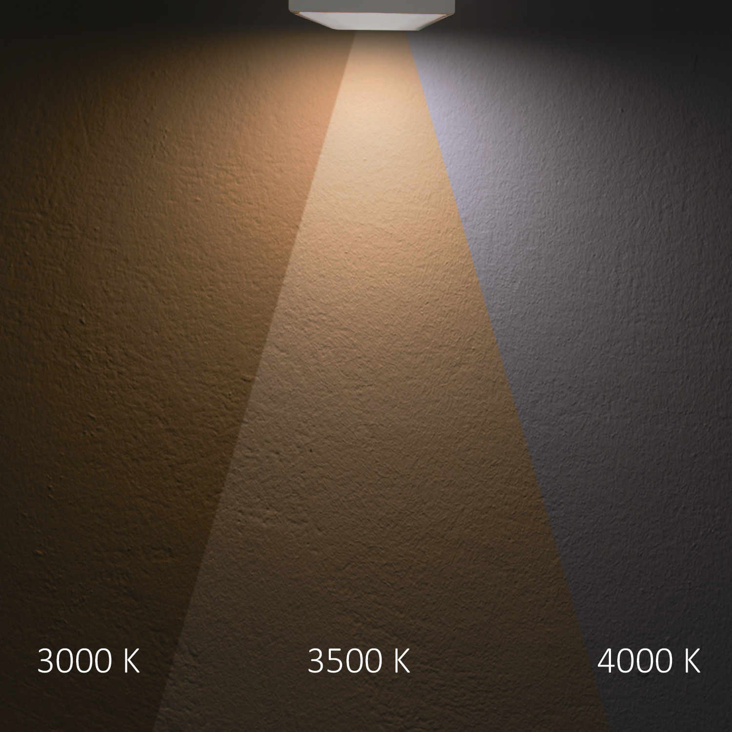 ISOLED 3-PH Linearleuchte prismatisch 60cm 32W schwarz 3000|3500|4000K CRI90 dimmbar