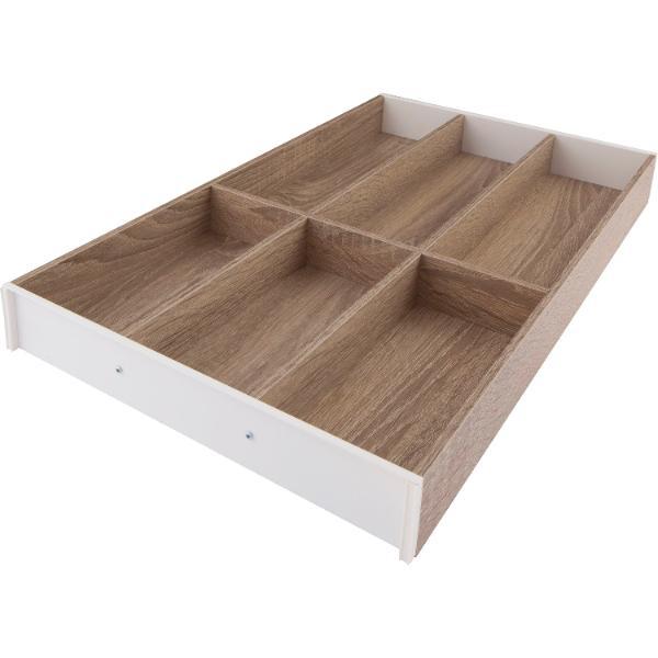 blum AMBIA-LINE Besteckeinsatz NL550mm,B300mm, Bardolino Eiche