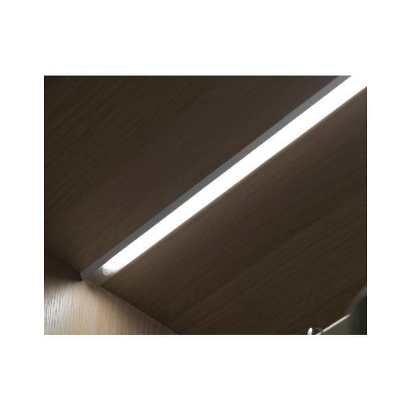 L&S Einbauleuchte Miska Sensor 4,9 Watt, neutralweiß L 500mm alu