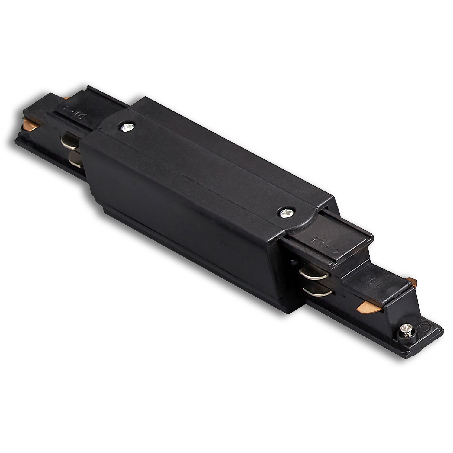 ISOLED 3-Phasen DALI Mittel-Einspeisung für Aufbauschiene schwarz