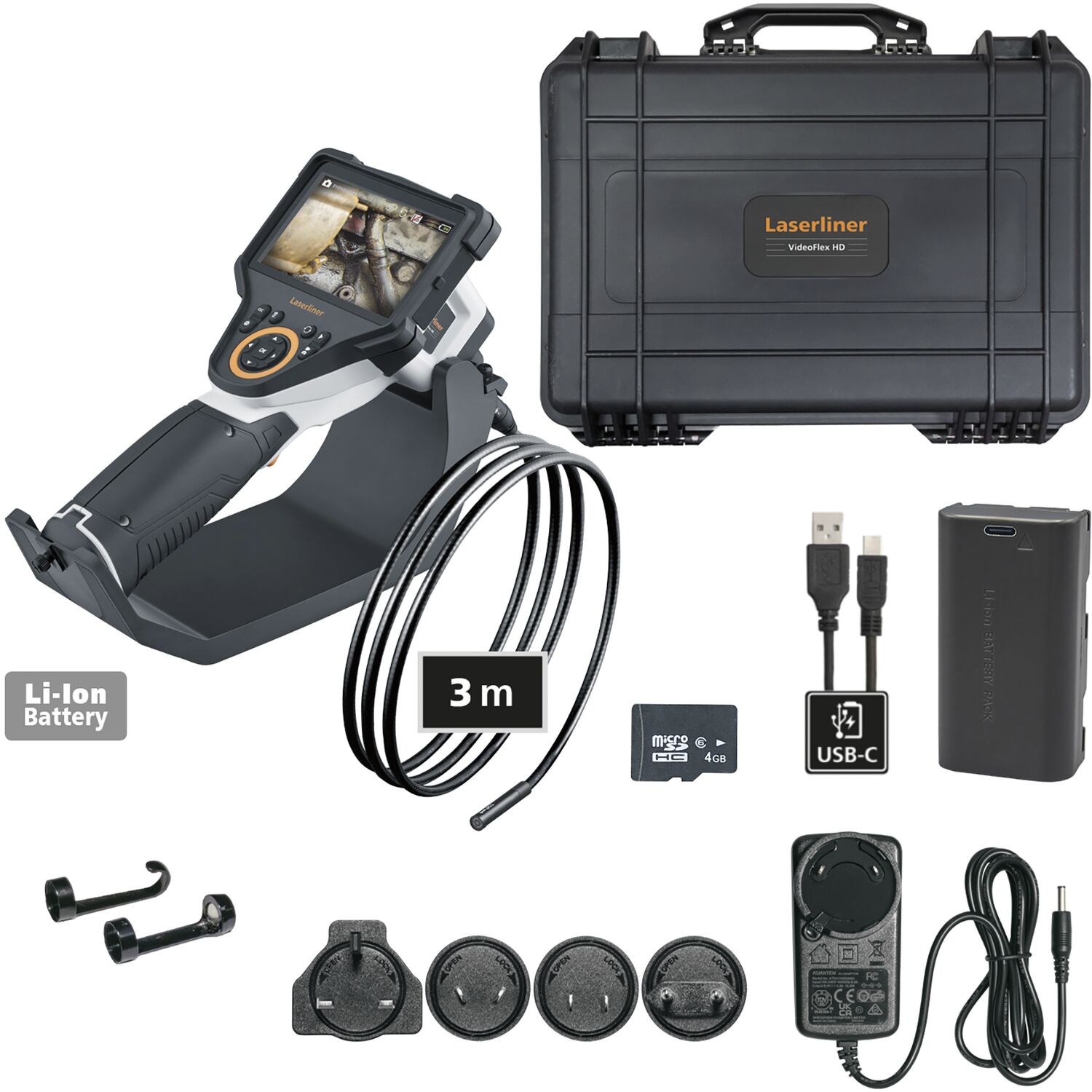Laserliner Video-Inspektionssystem VideoFlex HD Duo