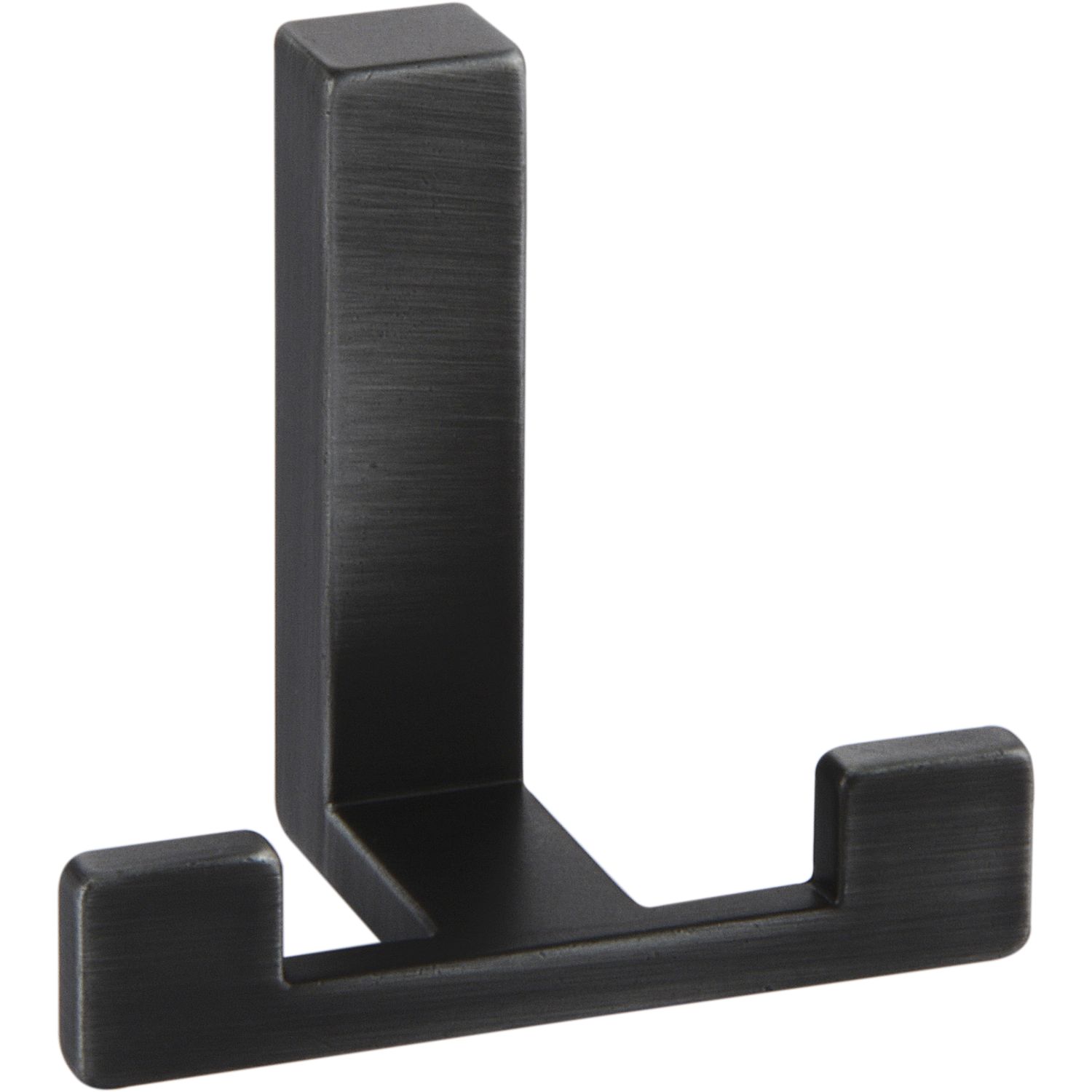 SIRO Mantelhaken Doradus 1 Breite 70mm Höhe 61mm Zinkeisenfärbig gebürstet matt