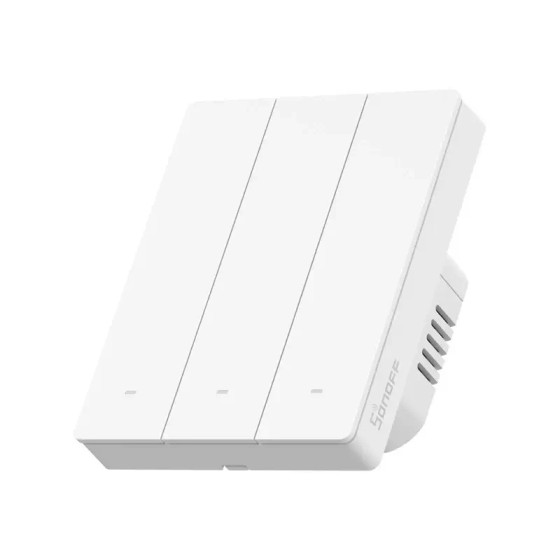 Sonoff SwitchMan Smart Wandschalter M5 80 Matter 3fach weiß