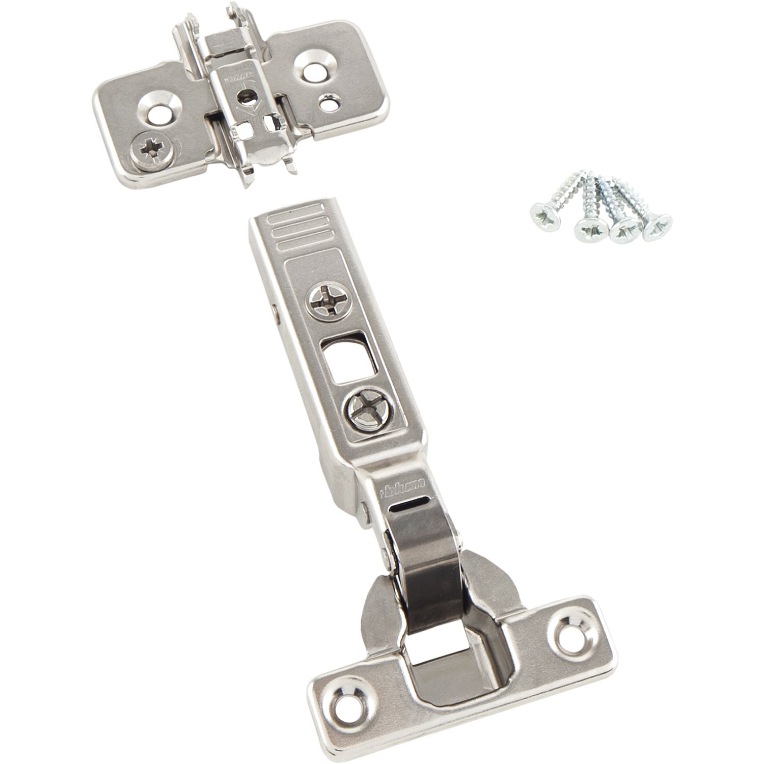BLUM CLIP top Minischarnier 94°, Mittelanschlag mit Feder