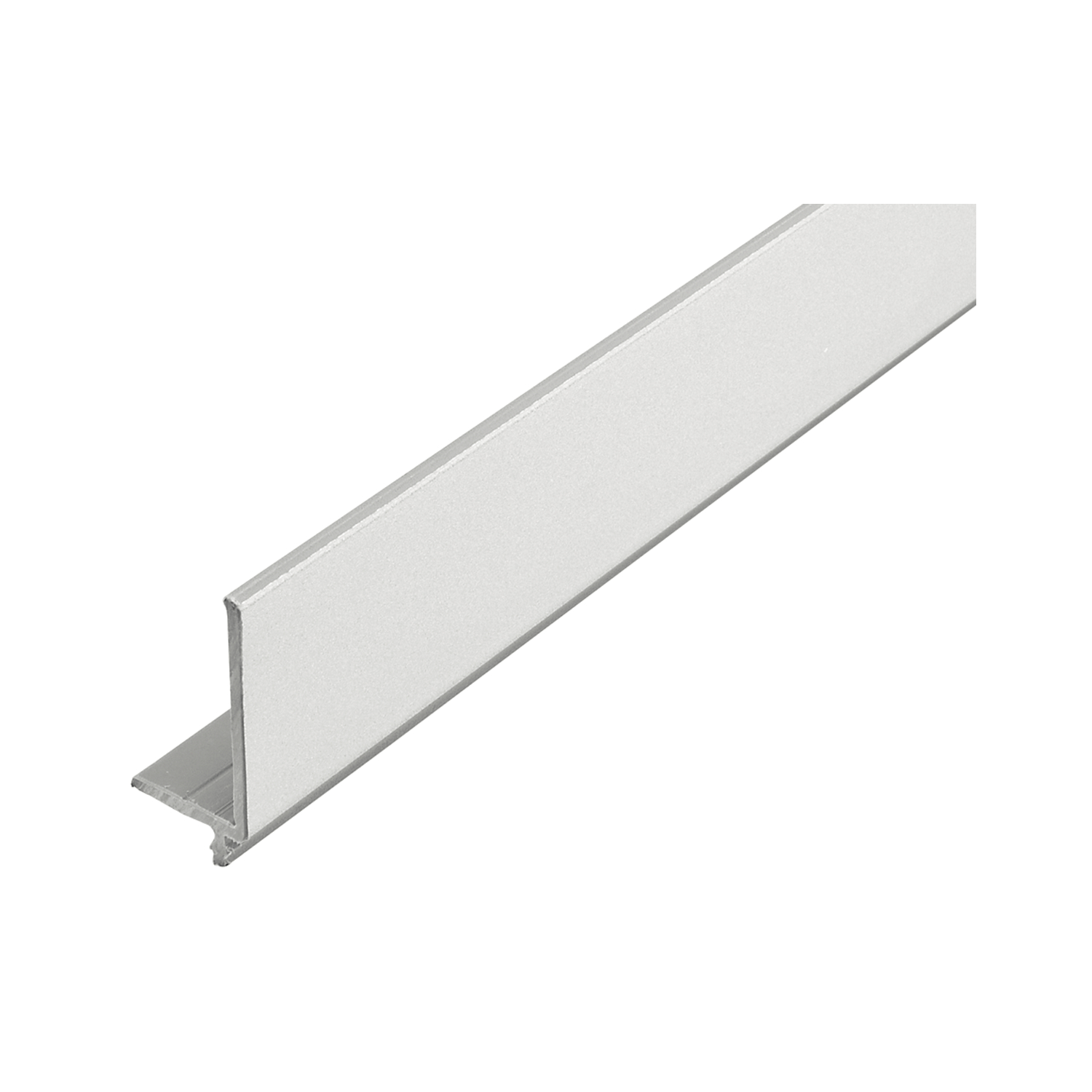 REHAU Frontblende, Breite 25 mm, Höhe 46 mm, L 2500 mm, Kunststoff silber