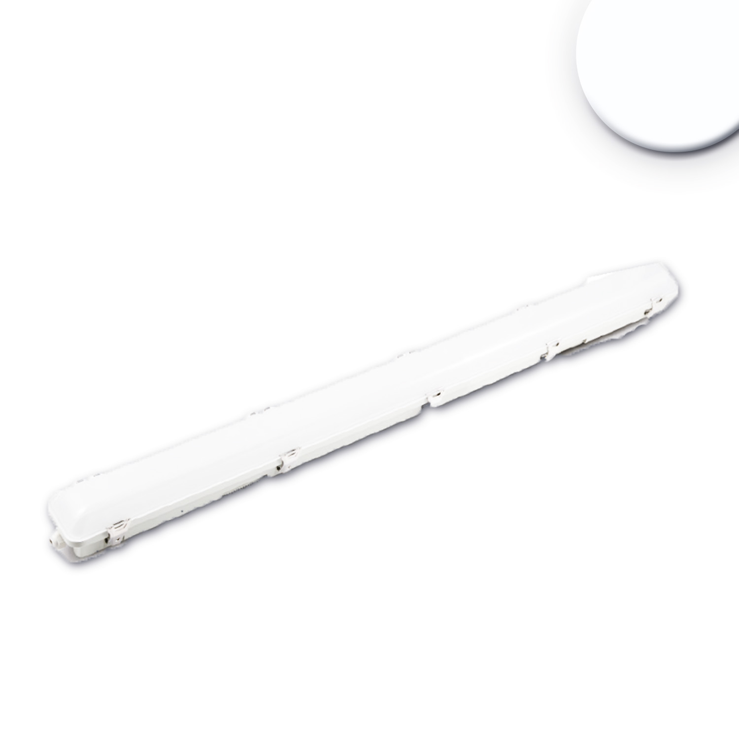 ISOLED LED Wannenleuchte 120cm IP65 PowerSwitch 22-40W 6000K