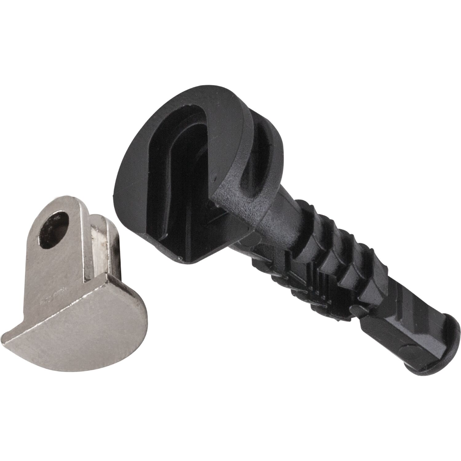 Effegibrevetti Alfa Foro Bodenträger Trägerteil 10 mm vernickelt, Gehäuseteil Normal-360 10 mm