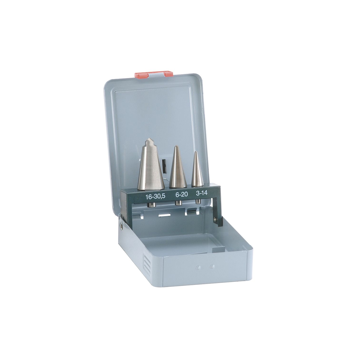 Alpen Blechschälbohrer-Satz HSS Gr.1-3 Bohrer ø 3.5-30 mm 3-teilig