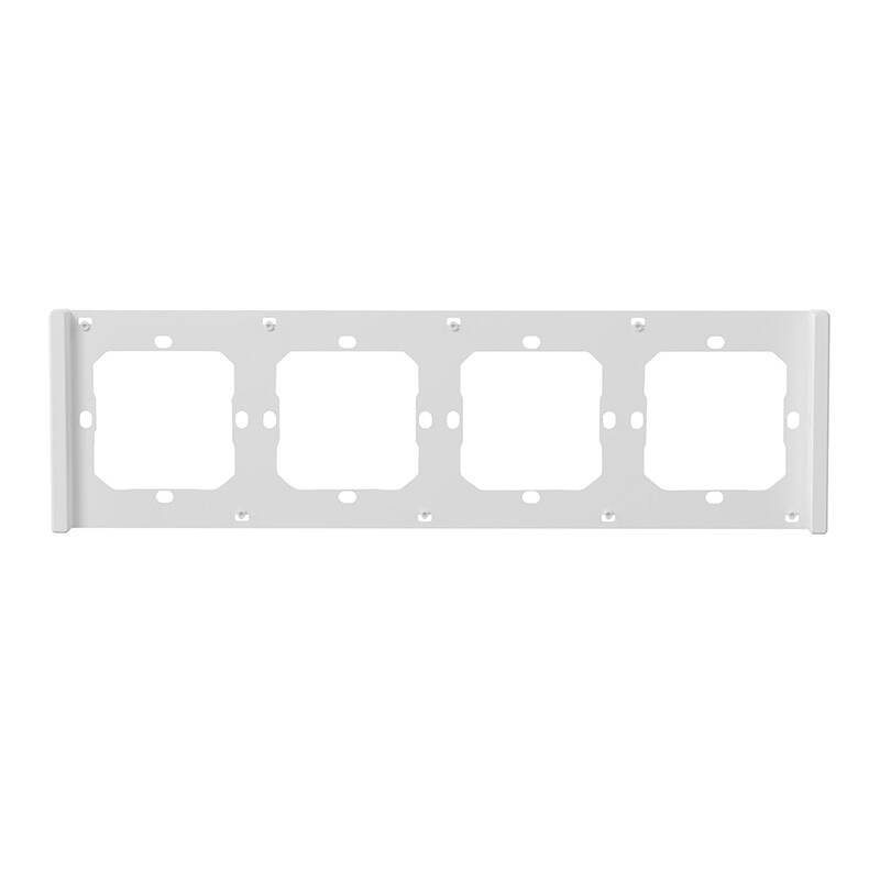 Sonoff Rahmen für Wandschalter M5 80 4fach weiß