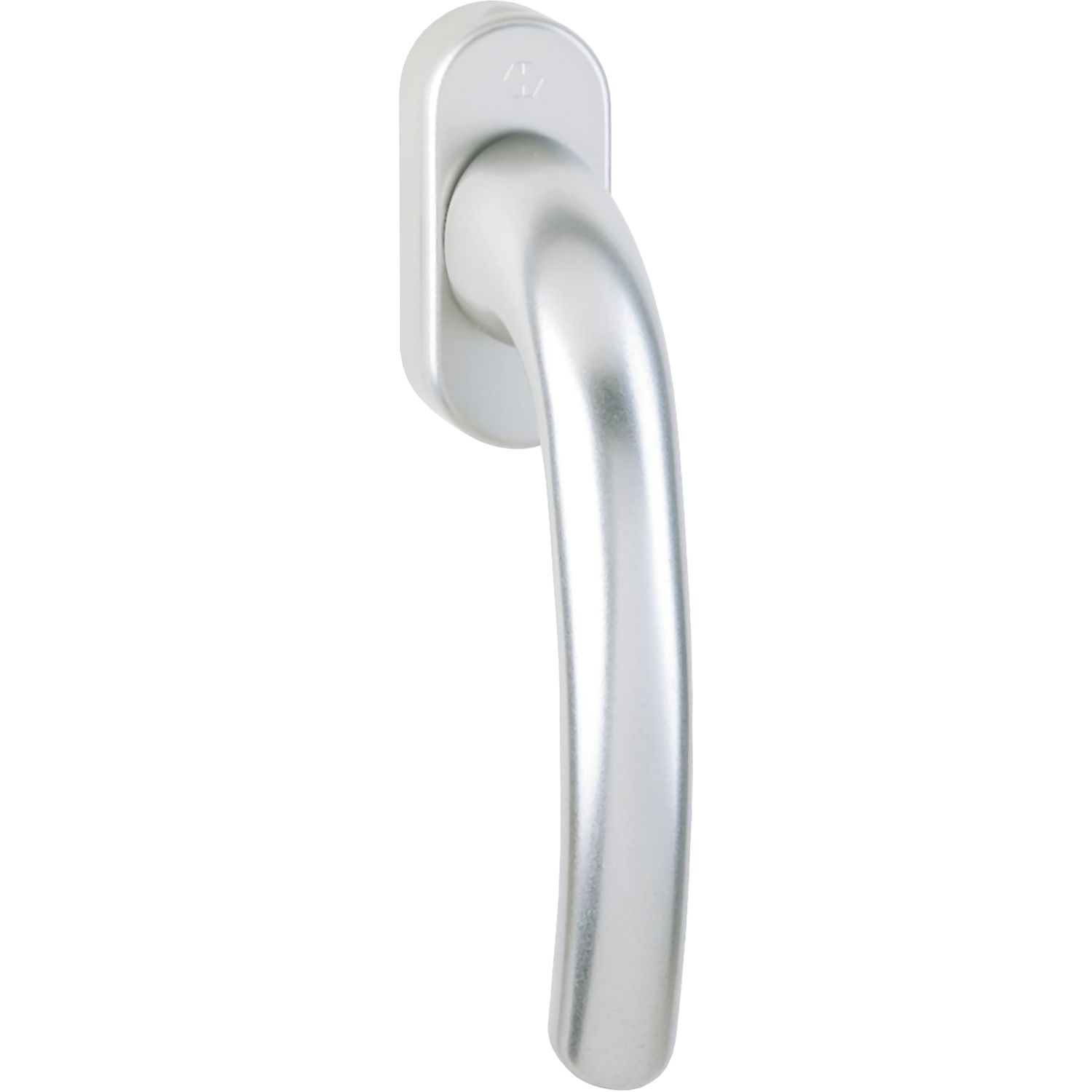 Hoppe Fenstergriff TOKYO Vierkant 7x32mm Rastung Aluminium silber eloxiert
