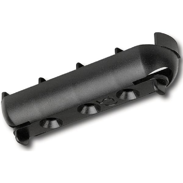 CAMAR Kabelhalter Luxo, Länge 69 mm, Kunststoff schwarz