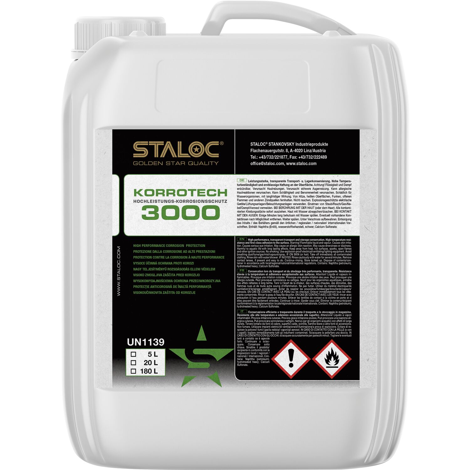STALOC Korrotech 3000 Hochleistungskorrosionsschutz 5l