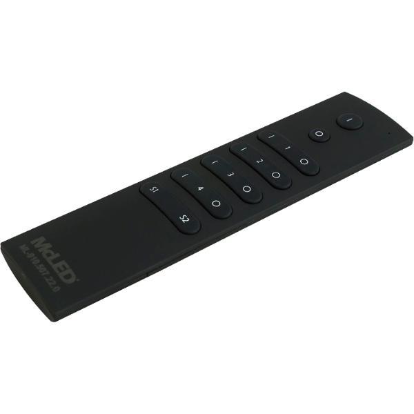 McLED Fernbedienung RF 4-Kanal 150x38x13 mm schwarz