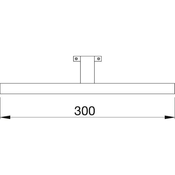 DOMUS Line Spiegelleuchte Aalto 300mm 5W 4000 K neutralweiß schwarz matt 230 V Spiegelleuchte Aalto 300mm 5W 4000 K neutralweiß Chrom 230 V