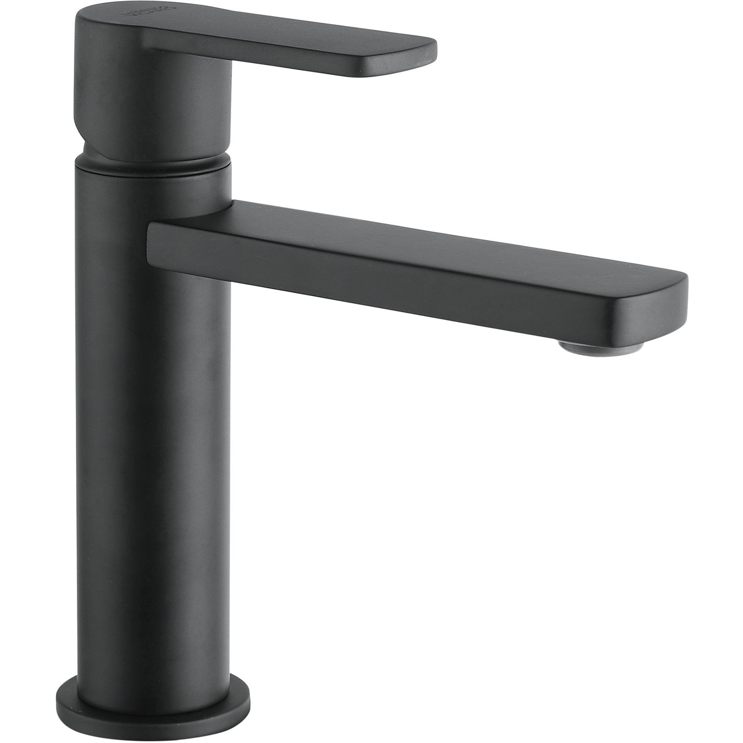 Waschtischarmatur Glam druckfest, Schwarz matt