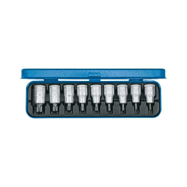 Gedore Schraubendreher-Einsatz-Satz ITX19PM 1/2"vierkant Torx® 9-teilig