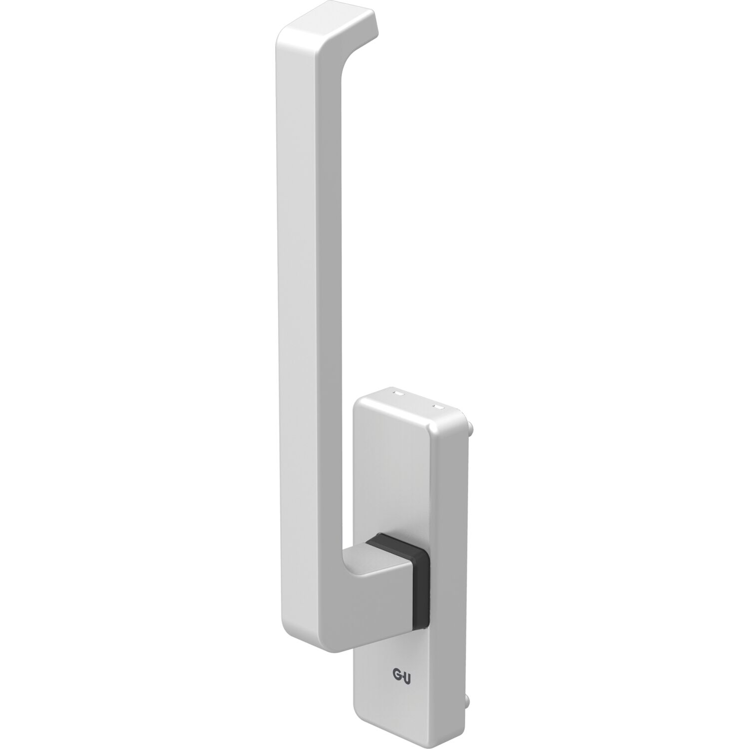 GU -966 Getriebe-Drehgriff DIRIGENT, Aussperrsicherung, silber, links