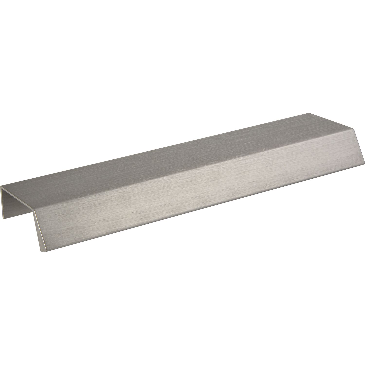 furnipart Griffleiste Bench Lochabstand 2x80,Länge 200mm,Aluminium Edelstahl Effekt