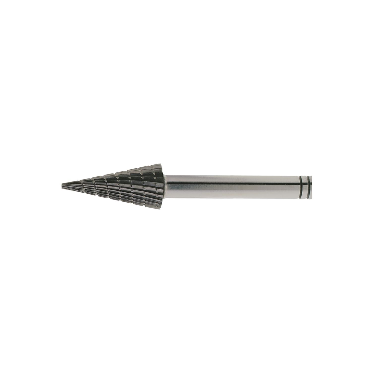 Lukas HSS-Frässtift Form M Spitzkegel Kopf ø 12 mm Länge 25 mm Zahnung 3