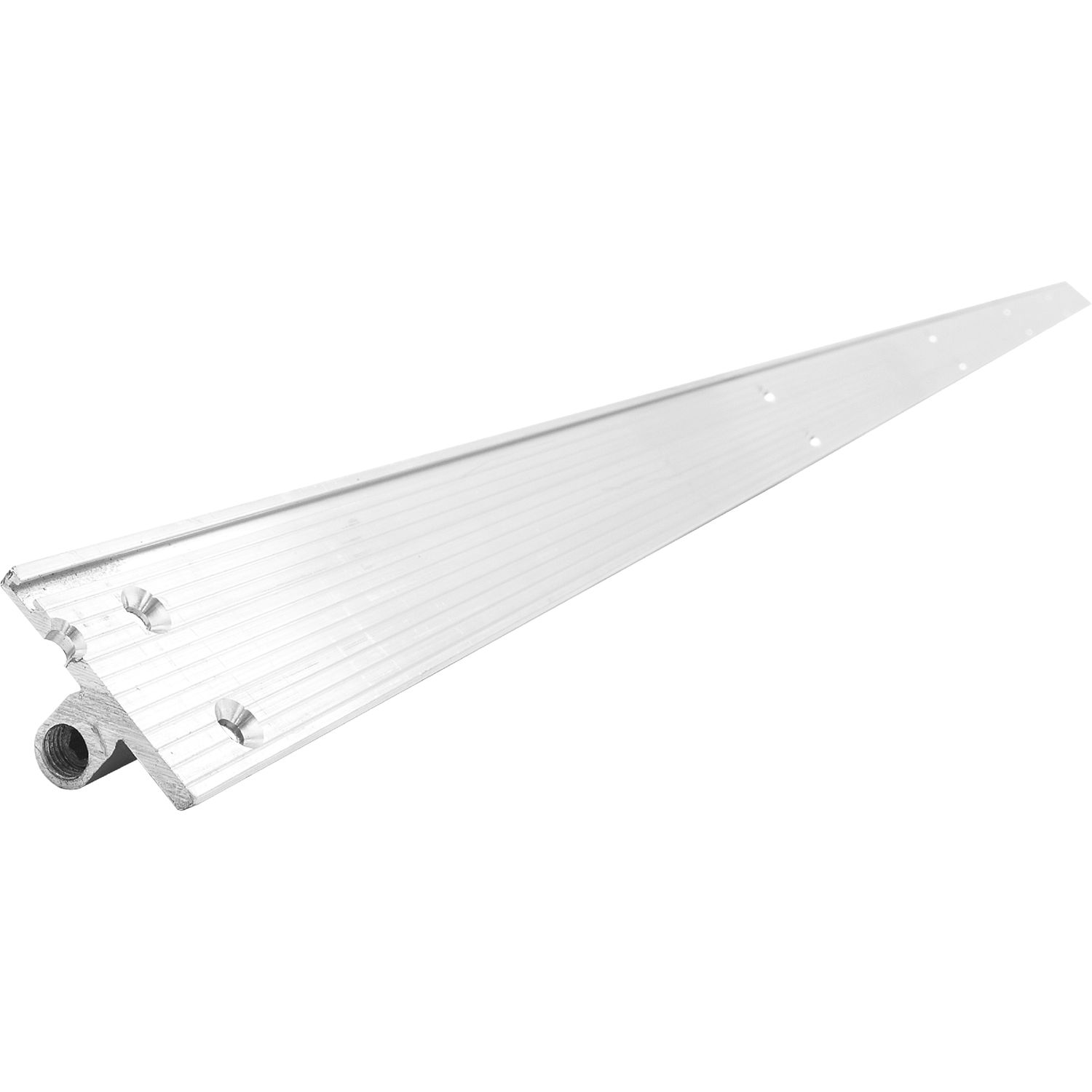 Ausrichtbeschlag ST712 rechts, Aluminium, Länge 2500 mm, 400 mm kürzbar