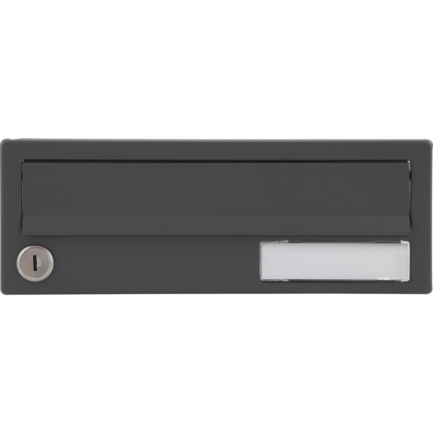 RENZ Ersatztüre für Hausbrieffachanlage 395 x 110 mm, basaltgrau RAL 7012