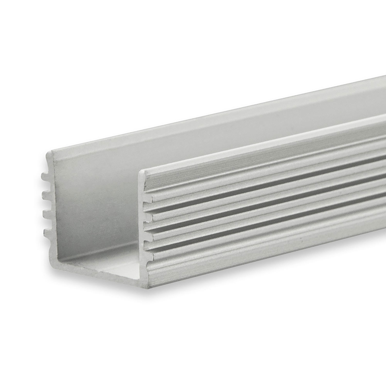 ISOLED LED Aufbauprofil SURF12 BORDERLESS Aluminium eloxiert 200cm