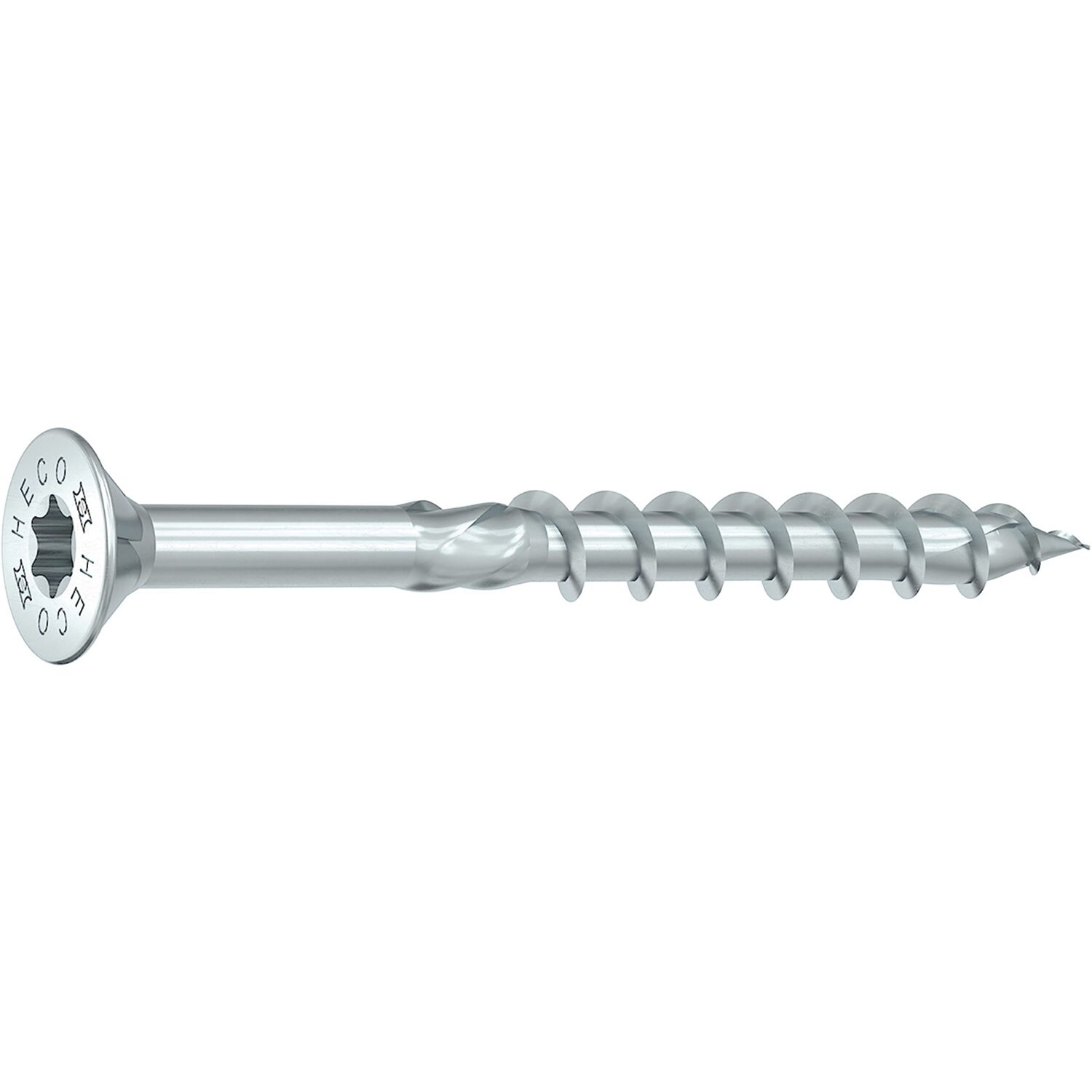 HECO-TOPIX-PLUS Holzbauschraube Senkkopf 8.0x160 TG HD40 verzinkt (100 Stück)