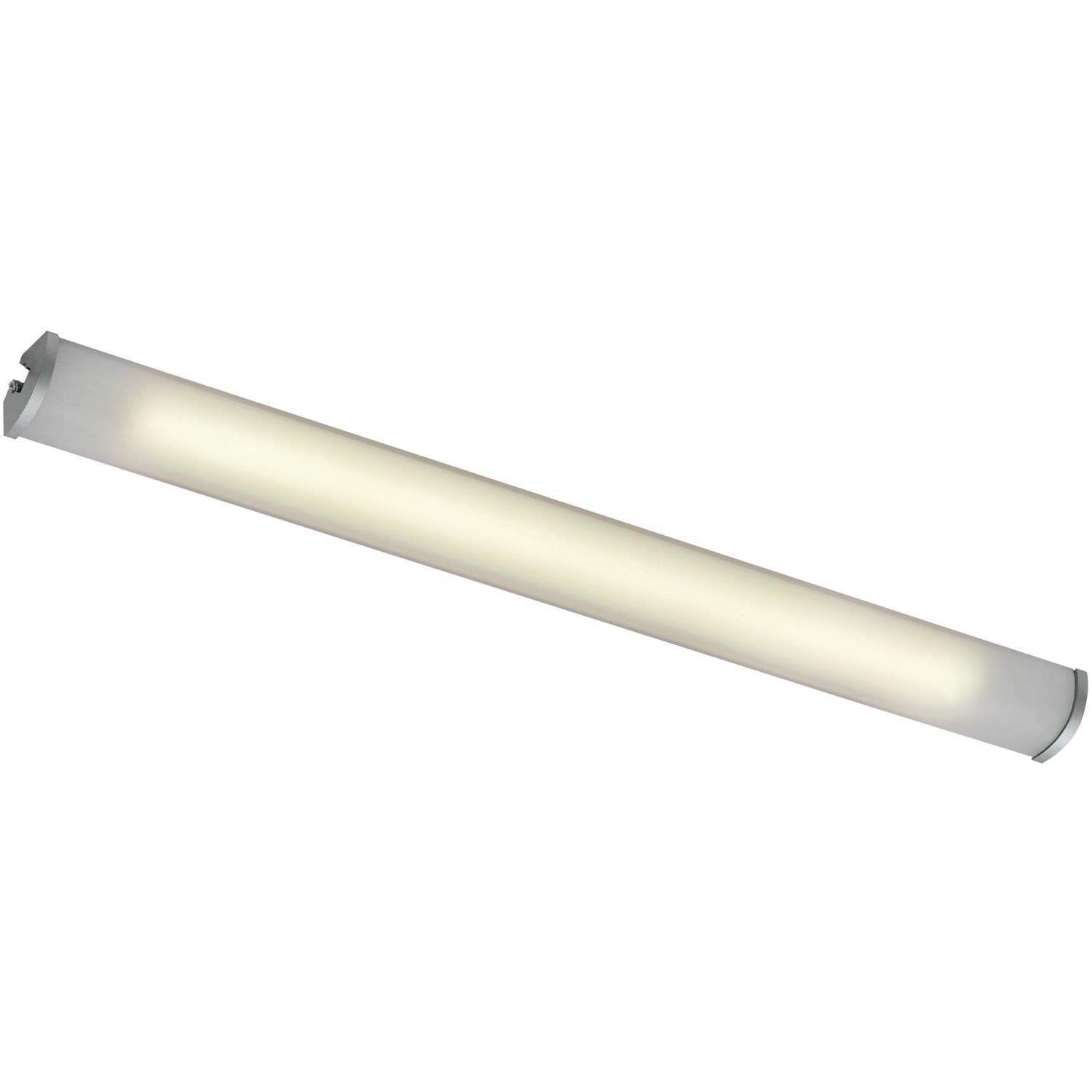 LS Unterbauleuchte Mini-Corner Touch 450mm neutralweiß hellgrau alufarbig